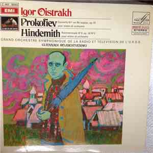 Igor Oistrakh, Prokofiev, Hindemith, Grand Orchestre Symphonique De La Radi ...