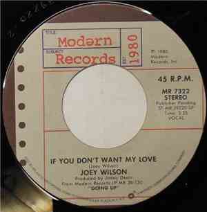 Joey Wilson - If You Don't Want My Love