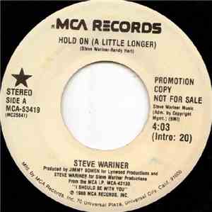 Steve Wariner - Hold On (A Little Longer)