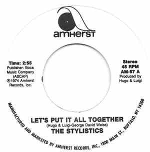 The Stylistics - Let's Put It All Together / I Will Always Love You