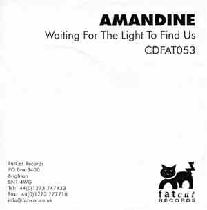 Amandine  - Waiting For The Light To Find Us