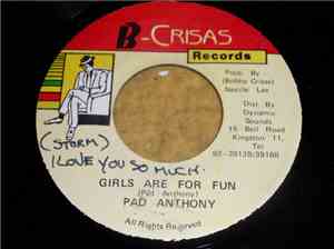 Pad Anthony - Girls Are For Fun