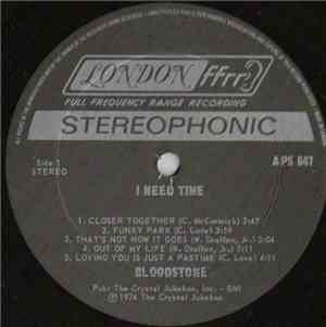 Bloodstone - I Need Time