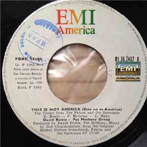 David Bowie - This Is Not America = Esto No Es América