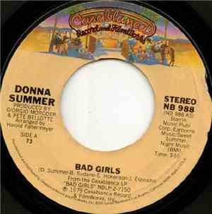 Donna Summer - Bad Girls / On My Honor