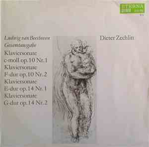 Ludwig van Beethoven, Dieter Zechlin - Klaviersonaten C-moll Op. 10 Nr. 1 - F-dur Op. 10 Nr. 2 - E-dur Op. 14 Nr. 1 - G-dur Op. 14 Nr. 2