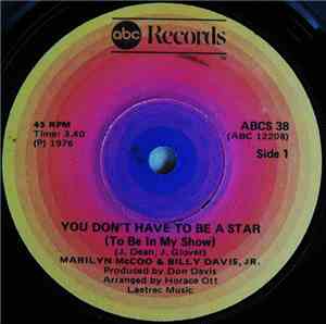 Marilyn McCoo & Billy Davis Jr. - You Don't Have To Be A Star (To Be In My  ...