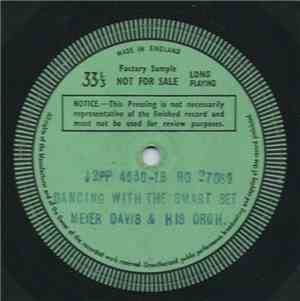 Meyer Davis & His Orch. - Dancing With The Smart Set