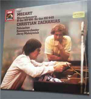 Mozart, Christian Zacharias, Polnisches Kammerorchester, Jerzy Maksymiuk - Klavierkonzerte A-dur KV 414 - Es-dur KV 449