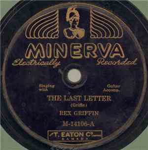 Rex Griffin - The Last Letter / Answer To The Last Letter