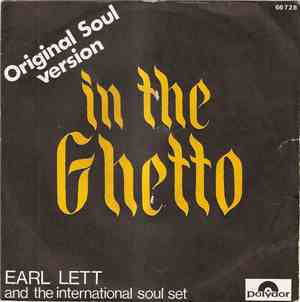 The Earl Lett International Soul Set - In The Ghetto