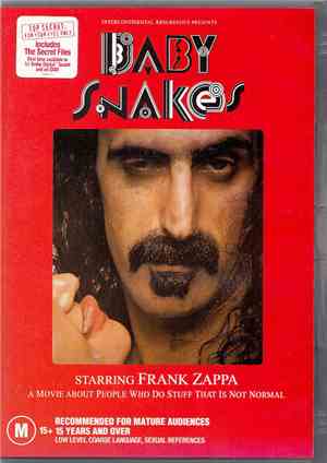 Frank Zappa - Baby Snakes - A Movie About People Who Do Stuff That Is Not N ...