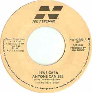 Irene Cara - Anyone Can See / Why