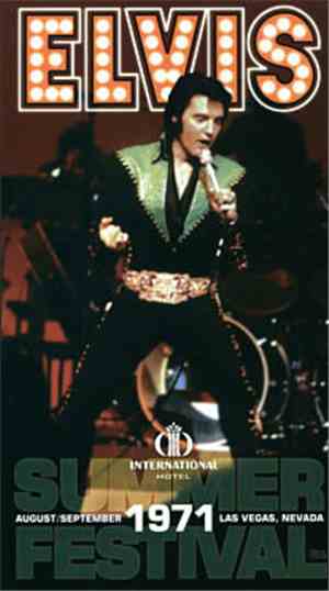 Elvis Presley - 1971 Summer Festival  Elvis Live In Las Vegas