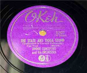 Jimmie Lunceford And His Orchestra - State And Tioga Stomp / Think Of Me Li ...