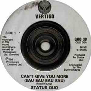 Status Quo - Can't Give You More