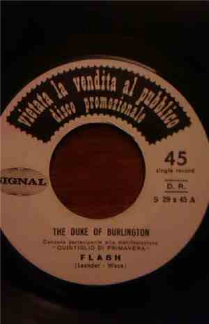 The Duke Of Burlington, Gilberto Montenegro - Flash - Spagna E Te
