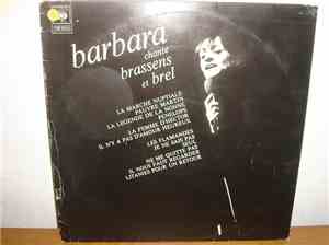 Barbara  - Barbara Chante Brassens Et Brel