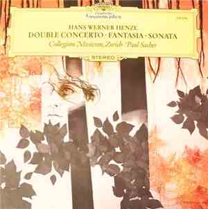 Hans Werner Henze - Collegium Musicum, Zurich, Paul Sacher - Double Concert ...