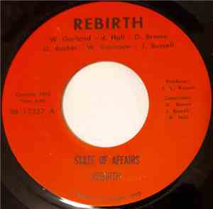 Rebirth , Donny Brown  - State Of Affairs / Fool I Was, Fool I Am