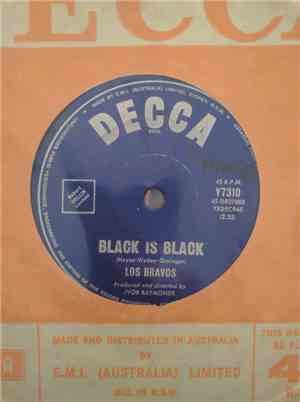 Los Bravos - Black Is Black / I Want A Name