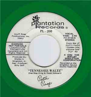 Patti Page - Tennessee Waltz