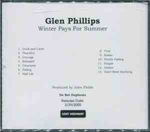 Glen Phillips - Winter Pays For Summer