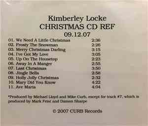 Kimberley Locke - Christmas CD REF