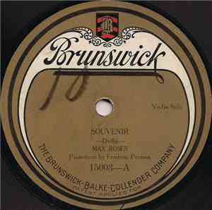 Max Rosen - Souvenir / La Gitana