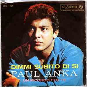 Paul Anka - Un Ricordo Per Te