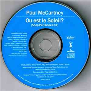 Paul McCartney - Ou Est Le Soleil?