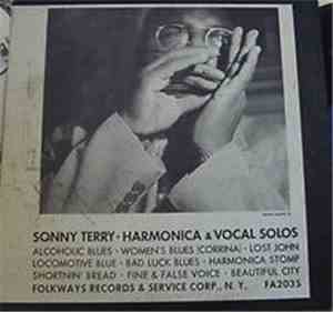 Sonny Terry - Harmonica & Vocal Solos