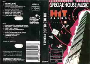 Various - Le Hit Des Clubs Vol. 3 - Special House Music