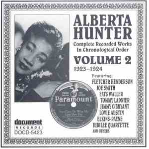 Alberta Hunter - Complete Recorded Works In Chronological Order, Volume 2 ( ...