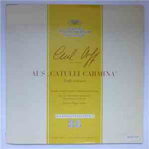 Carl Orff / Eugen Jochum, Chorus Of The Bavarian Radio, Annelies Kupper, Ri ...