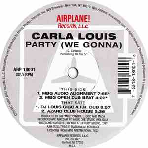 Carla Louis - Party (We Gonna)