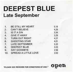 Deepest Blue - Late September
