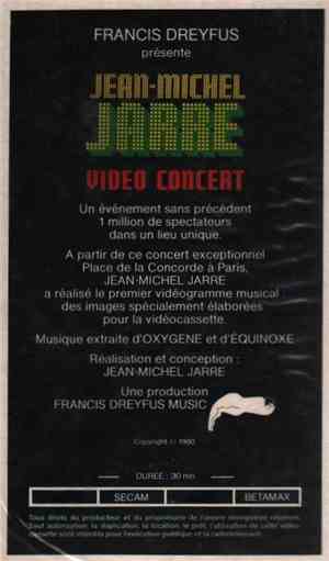 Jean-Michel Jarre - Video Concert - First Musical Videogram