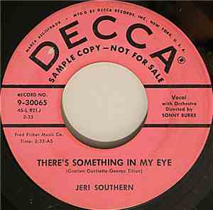 Jeri Southern - There's Something In My Eye / I'm Gonna Try Me Some Love