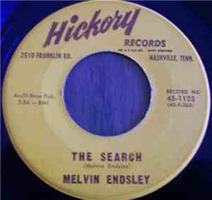 Melvin Endsley - The Search / You Make It Sound So Easy