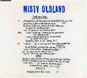 Misty Oldland - I Wrote You A Song
