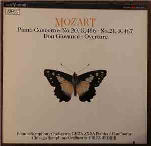 Mozart  -  Géza Anda, Vienna Symphony Orchestra, Chicago Symphony Orchestra ...