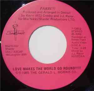 Paris!!! - Love Makes The World Go Round