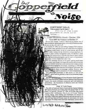 Various - Copperfield Noiseletter- Choking On Thee Bloody Splinters Ov Whit ...