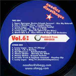 Various - Noodles Discotheque Vol. 6:  Postcard From America