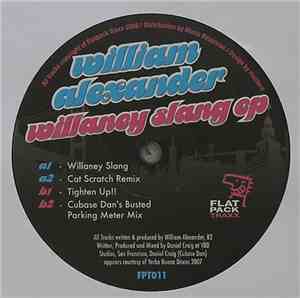 William Alexander - Willaney Slang EP