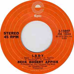 Beck, Bogert & Appice - Lady