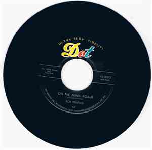 Bob Denton - On My Mind Again / Always Late