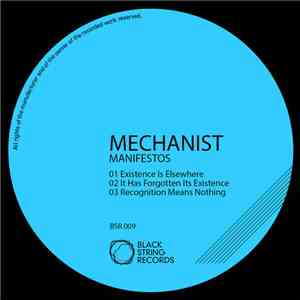 Mechanist - Manifestos
