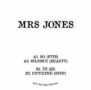 Mrs Jones - Untitled